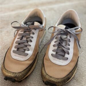 Nike Tan and Black Athletic Shoes